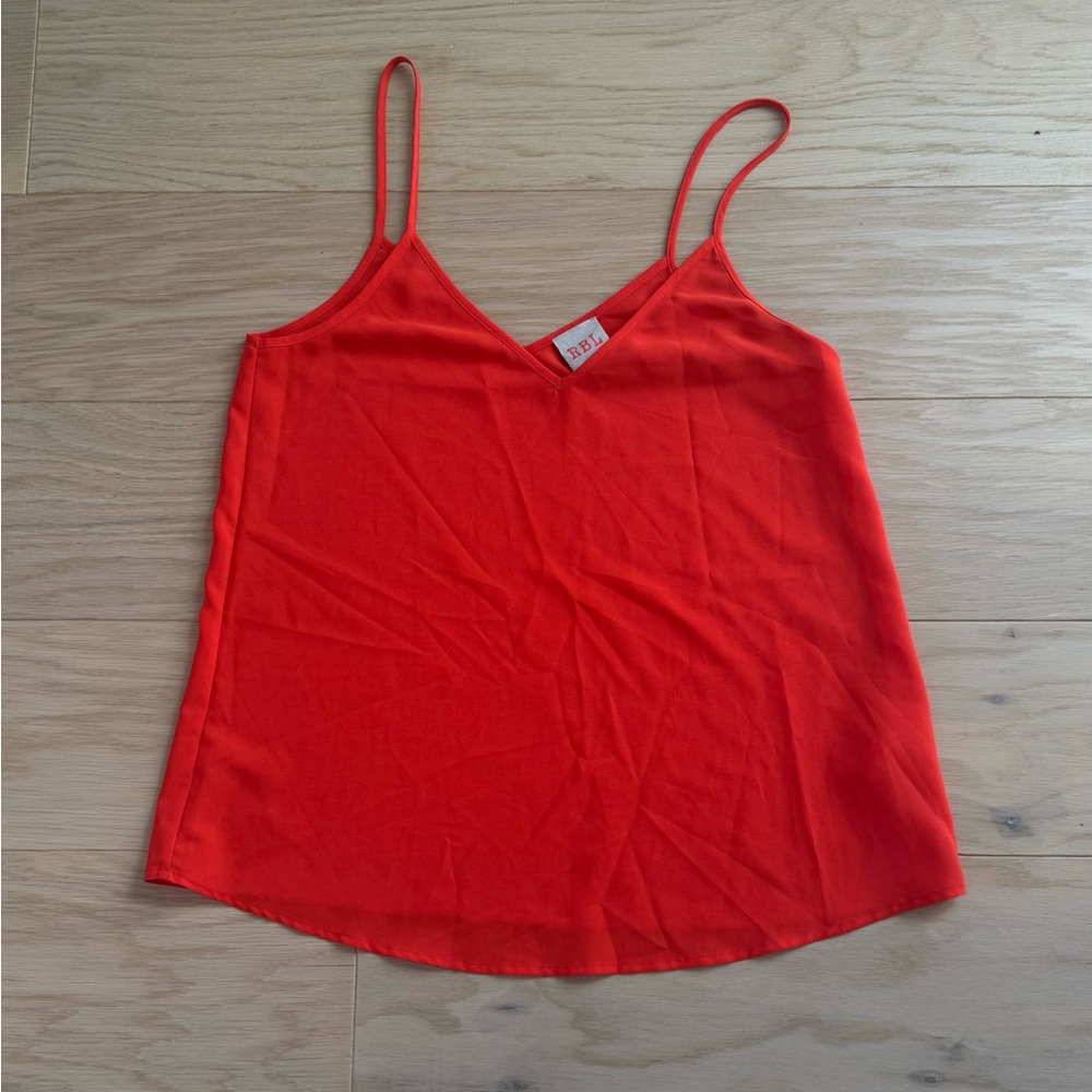 RBL women’s orange tank top size small